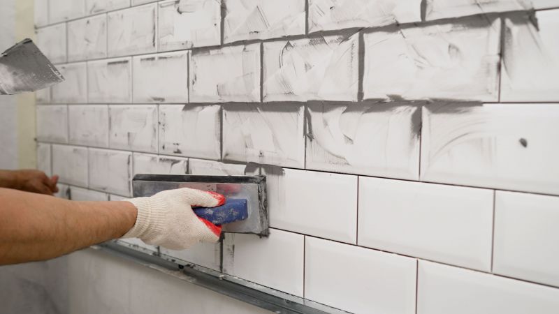 Tile Grouting and Finishing